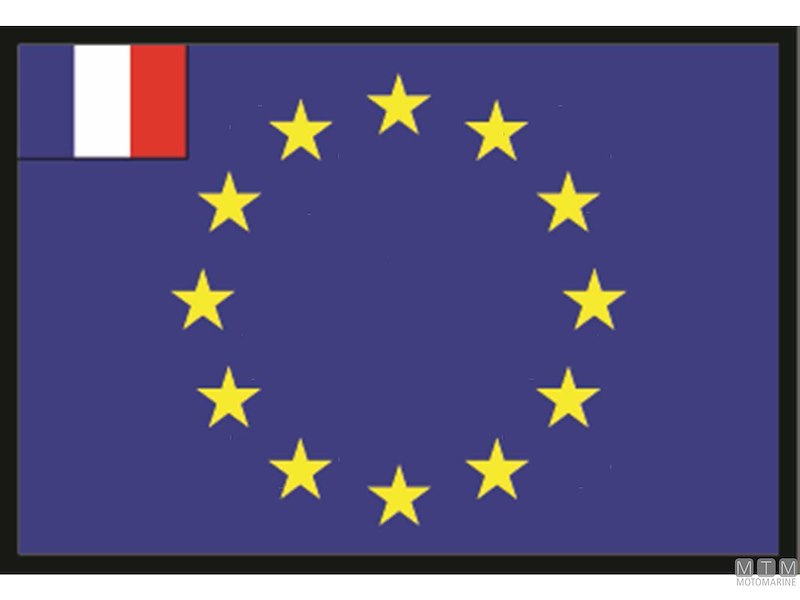 BANDIERA FRANCIA UE 30X45CM 