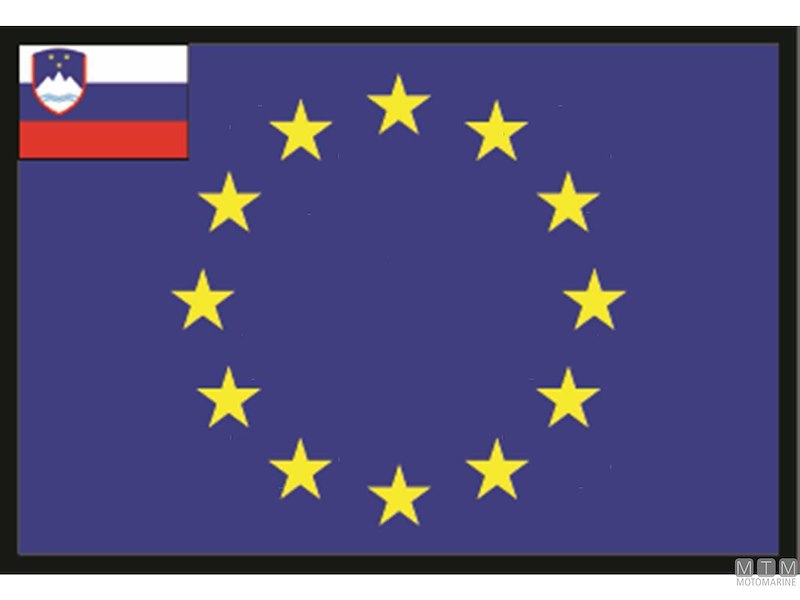BANDIERA SLOVENIA UE 20X30CM 